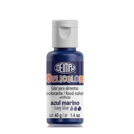 Colorante Azul Marino En Gel Comestible 40g Color Para Alimentos