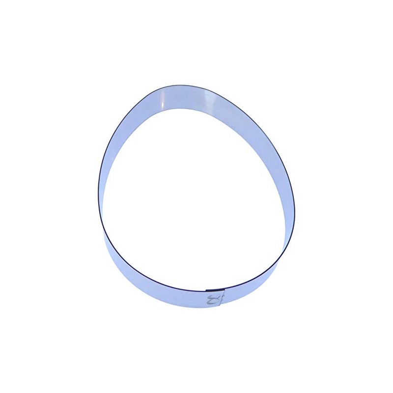 Egg Cutter Cookie Cutter 80 x 60 mm - Stainless