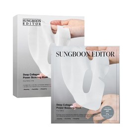 SUNGBOON EDITOR Deep Collagen Overnight mask 37gx4ea | Original Hydrating Face Mask | Real Collagen 2,160,000PPB for Elasticity |TikTok Trend Items Korean Skin Care