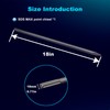 Phyxlyn 18-Inch SDS Max Point Chisel, Ideal for Concrete Demolition,