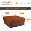 NettyPro Hot Tub Cover Protector Waterproof Outdoor SPA Cover Cap