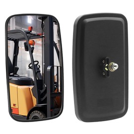 Tractor Mirrors,Forklifts Mirror, Universal Truck Mirror, Rear or Side View Reversing Mirrors 9x5inch (2Pcs)