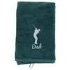 Always Looking Good Golf Towel for Dad Dark Green Luxury