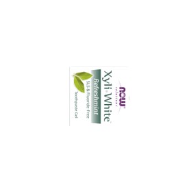 NOW Foods Solutions, Xyliwhite™ Toothpaste Gel, Refreshmint, Cleanses and Whitens, Fresh Taste, 6.4-Ounce