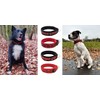 BUDDYPACK Dog Collar Extra Wide and Soft Padded for Small,