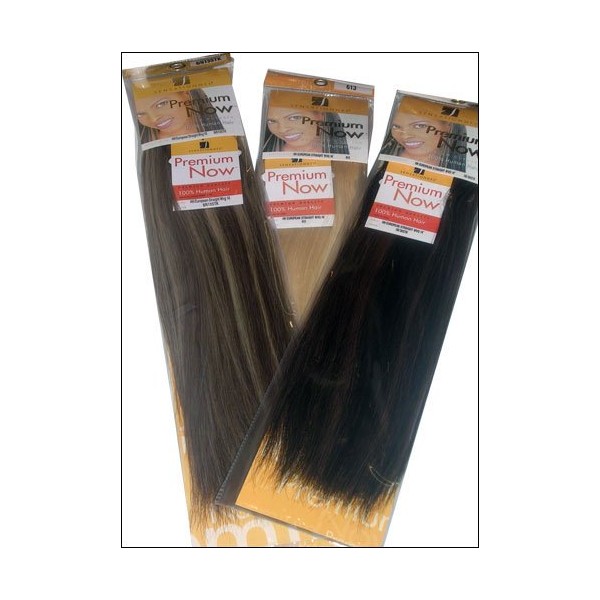 Sensationnel Premium Now 100% Human Hair Yaky Weave Color: 18"#2
