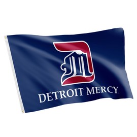 Desert Cactus University of Detroit Mercy Flag UDM Titans Flags Banners 100% Polyester Indoor Outdoor 3x5 (Style 2a)