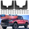 XUKEY 4X For Ford Ranger Splash Guard Fender Mud Flap Mud