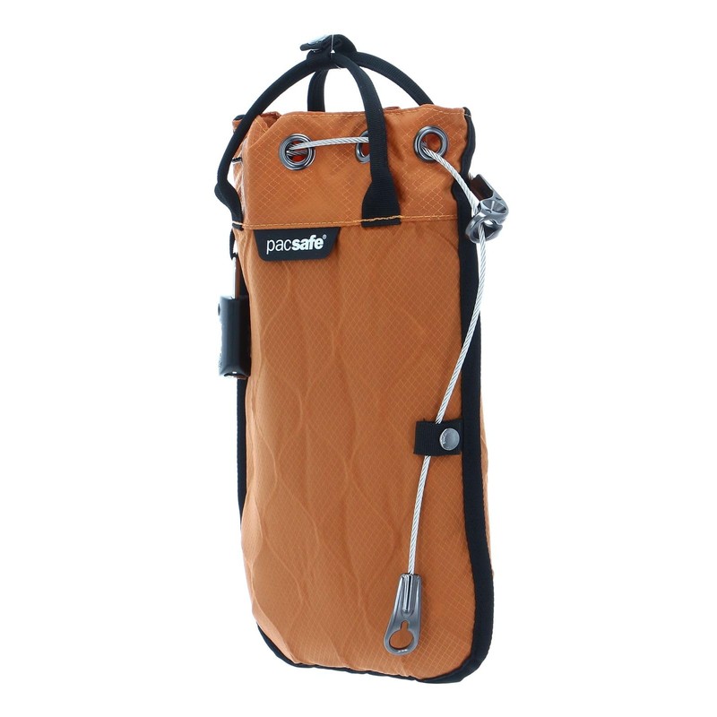 pacsafe Travelsafe 3L GII Portable Safe Orange, orange