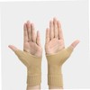 Baluue 1 Pair of Wrist Thumb Support Tendonitis Protection Gloves