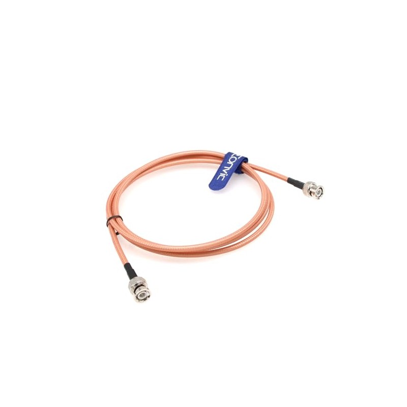 Eonvic cables-RG400 Coaxial RF BNC Male Right Angle to BNC
