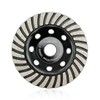 SHDIATOOL Turbo Row Diamond Grinding Cup Wheel for Concrete Granite