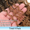 Auxemuen Pre Looped Micro Curly Crochet Hair Brazilian Afro Kinky
