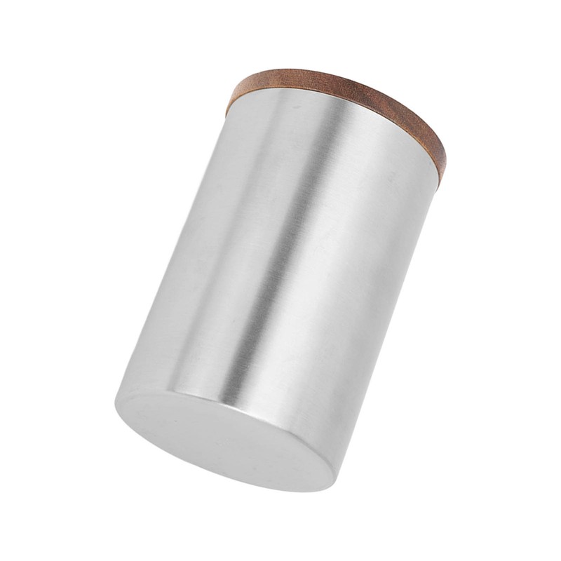 Tea Canister 304 Stainless Steel Tea Container Thicken Tea Sealing