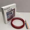 KnitUK Round Red Knitting Loom. 62 pegs Fitted (Medium Gauge