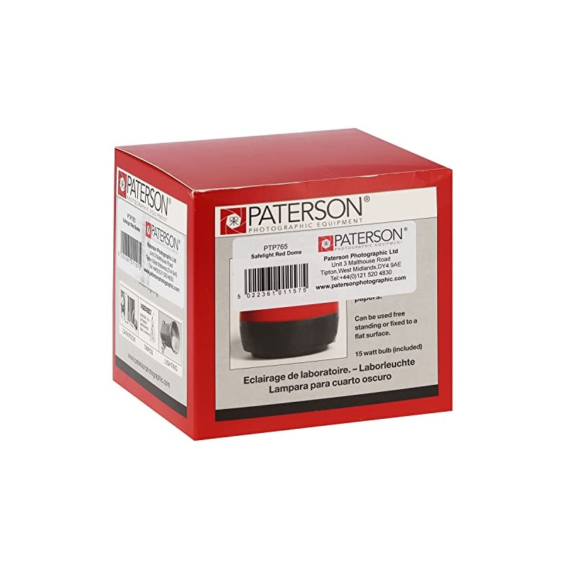Paterson Safelight Red Dome Replacement : Screw Thread :