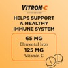 Vitron-C Iron Supplement, Immunity Support Iron Supplements with Vitamin C,