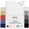 Dreamzie Premium topper fitted sheet, 140 x 200 cm, 160