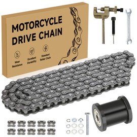 CILOYU #35 Chain 140 Links Mini Bike Chain Tensioner for Coleman CT100U CC100X Baja Doodle Bug DB30 Predator 212cc 79cc 97cc 100cc Motovox MBX10 MBX11 Mega Moto MM-B80 105cc Mini Bike Go Kart Parts