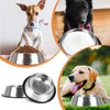 Nobleza - Pack of 2 Stainless Steel Dog Bowls, Feeding