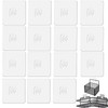 SUZLFTDZSW Shower Caddy Adhesive Replacement, Strong Adhesive Sticker Hooks for