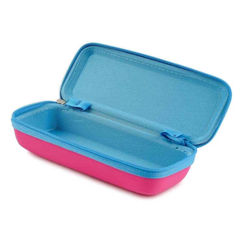 Tacy LM-7151-16 Glasses Case, Stylish, Gadget Pouch, Hard Case, Zipper,