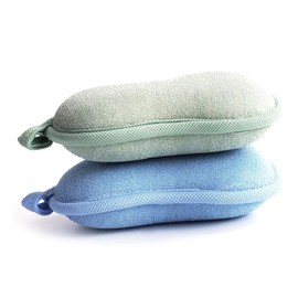 Baluue Bath Sponge Pads Set 2pcs Soft Bath Sponge Exfoliator for Daily Skin Care