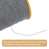 HARFINGTON 2pcs Elastic Sewing Thread 547 Yards 0.5mm Thickness Latex