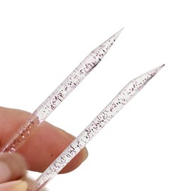 Lightforce 50P Nail Art Sticks Long Type Plastic Reusable Cuticle