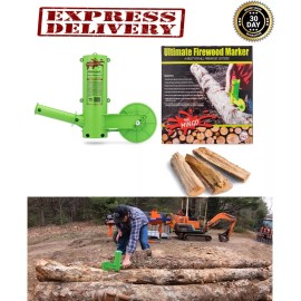 MINGO Firewood Measuring Tool Chainsaw Marking Tool Wheel Accessories Log Paint Marker