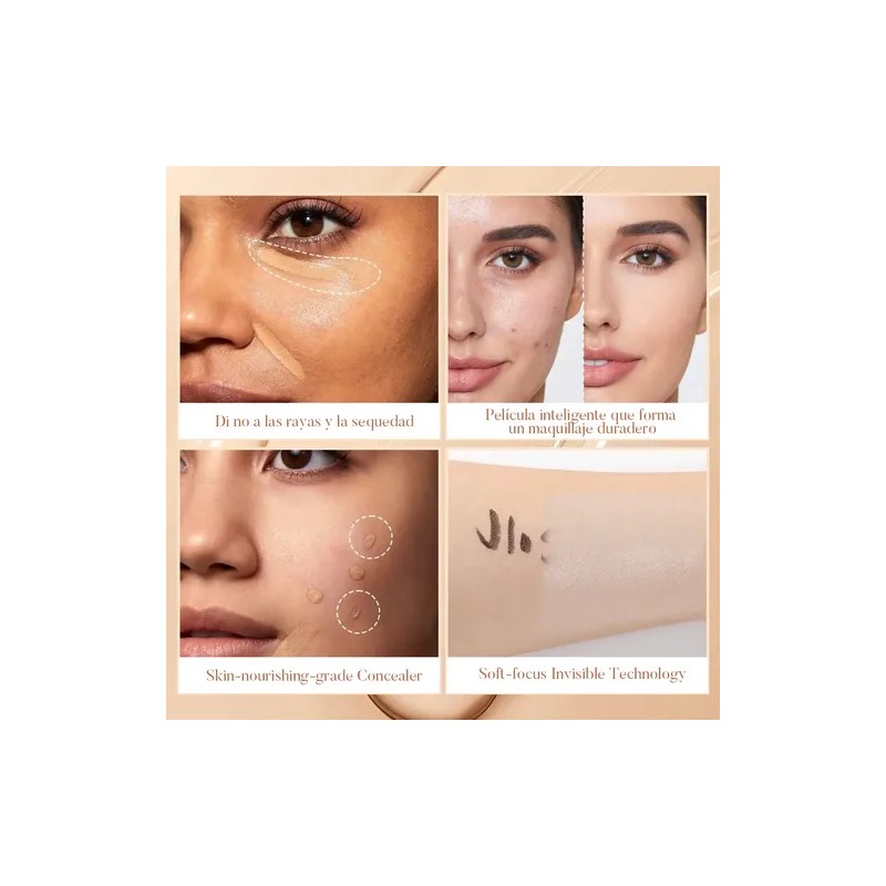 Artmiss Corrector En Crema Acabado Natural Efecto Difuminado Tono Neutral
