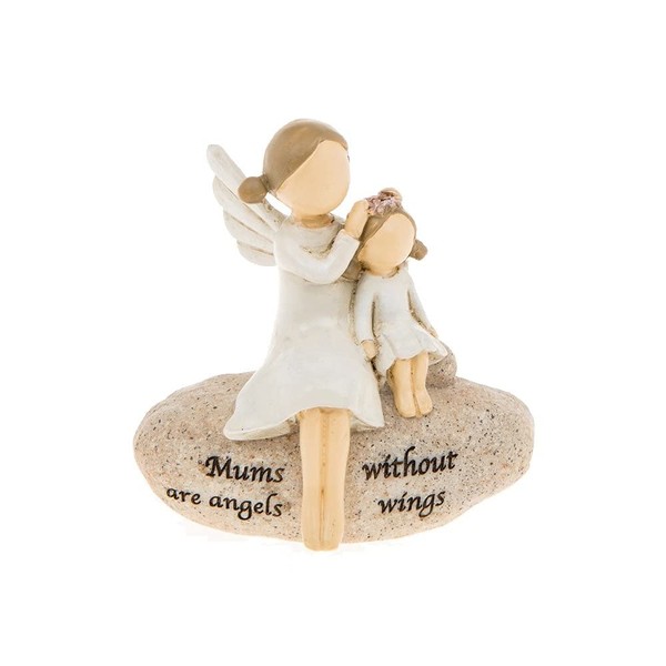 Mums are angels Sentimental Pebble Gift