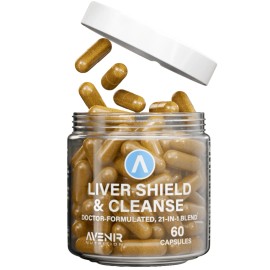 Liver Cleanse & Detox Supplement – Milk Thistle, Artichoke – 60 Capsules