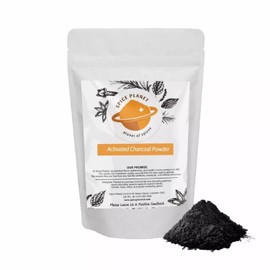 Activated Charcoal Powder Natural Food Grade Spice Planet® Free UK P&P UK (90g)