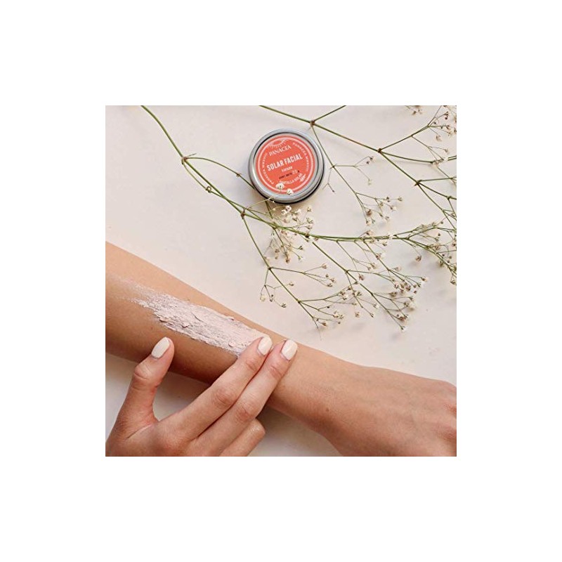 Protector SOLAR FACIAL natural de barrera bloquea los rayos UVA