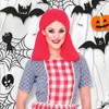 Paper Magic Rag Doll Adult Costume Wig One Size Red