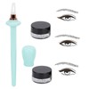 4pcs Silicone Eyeliner Applicator Set Waterproof Eyeliner Professional Eyeliner Makeup