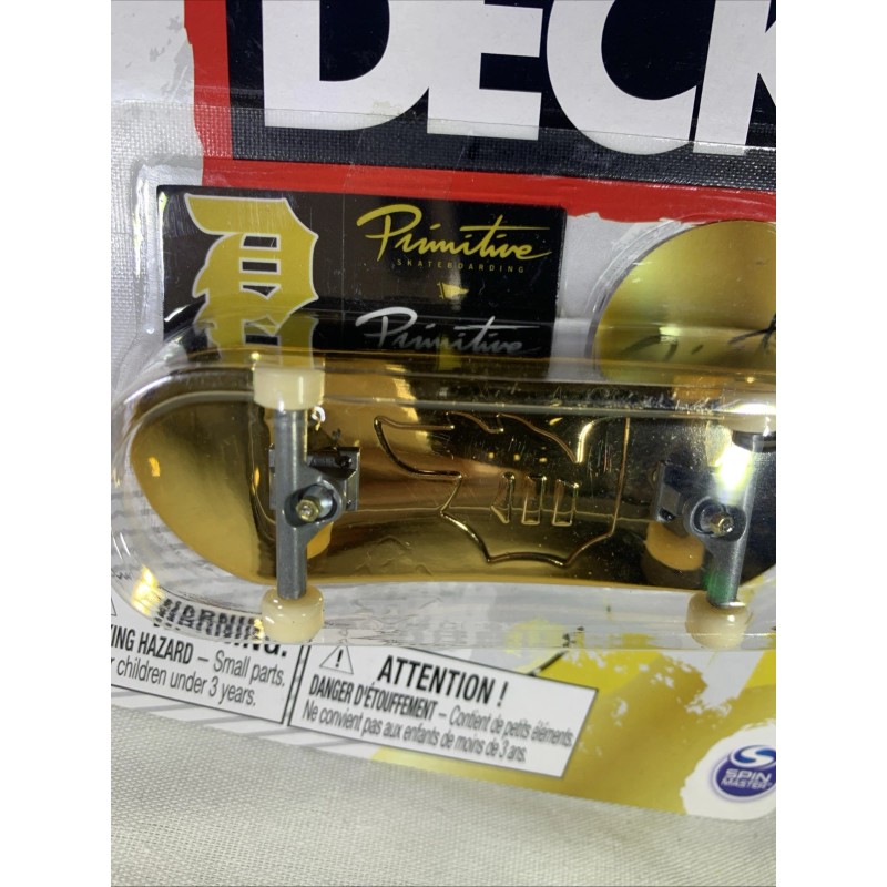 Tech Deck RARE TECH DECK Primitive Gold new sealed Chase