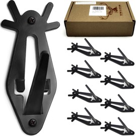 VMSIXVM European Mount Skull Hanger, Deer Skull Wall Hooker for Hanging Deer Head, Pronghorn and Other Smaller Animals, Euro Mount Hanger with Easy Install Kit for Indoor Outdoor