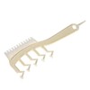 10pcs Z Shaped Wide Tooth Comb Stylish Portable Double Sided