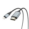 Hoco UA15 Lightning to HDMI 4K Adapter Cable, 2 Metre