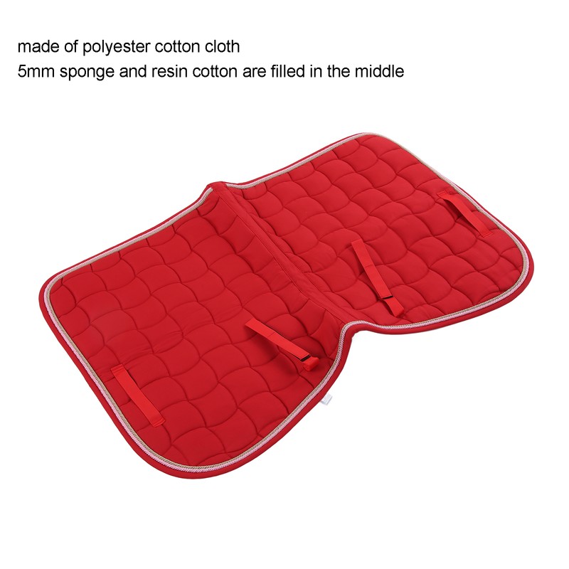 Saddle Pad Soft Breathable All Purpose Double Rope Saddle Pad