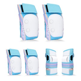 YooxArmor Kids Knee Pads and Elbow Pads Set for Children Ages 3-5/5-8, Toddler Knee Pads Kid Protective Gear Set for Roller Skating ,Cycling, Skateboard, Inline Skating, Scooter Riding Sports