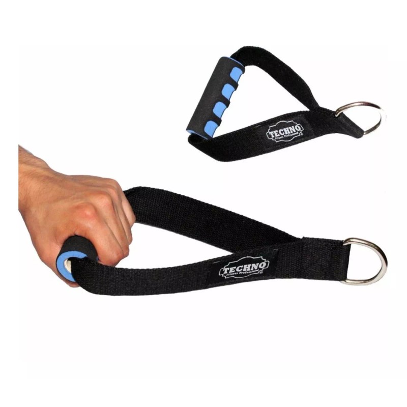 Techno Agarraderas Tipo D Para Ejercitar Brazos Gym Premium