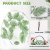 RECUTMS Artificial Palm Leaves Vine 6FT Fake Tropical Greenery Garland