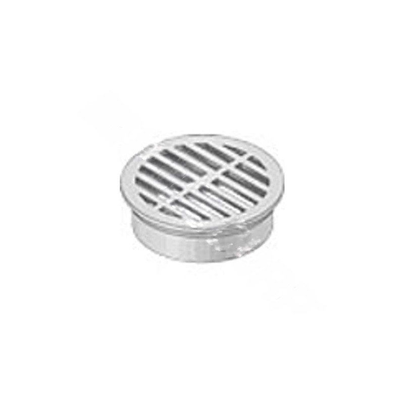 NDS 13 Plastic Round Grate, 4-Inch, Green