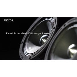 Recoil MS65-4P 6.5-Inch Midrange Pro Audio Car Speakers