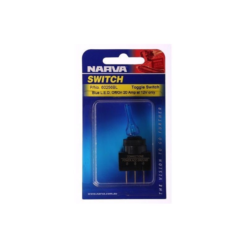 Narva off/On Toggle Switch with Blue LED