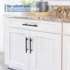 JOY DECOR 5 Pack 7.38 inch Cabinet Pulls Matte Black