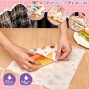 Reallnaive 600 Pcs Summer Food Wax Paper Sheets 12 x